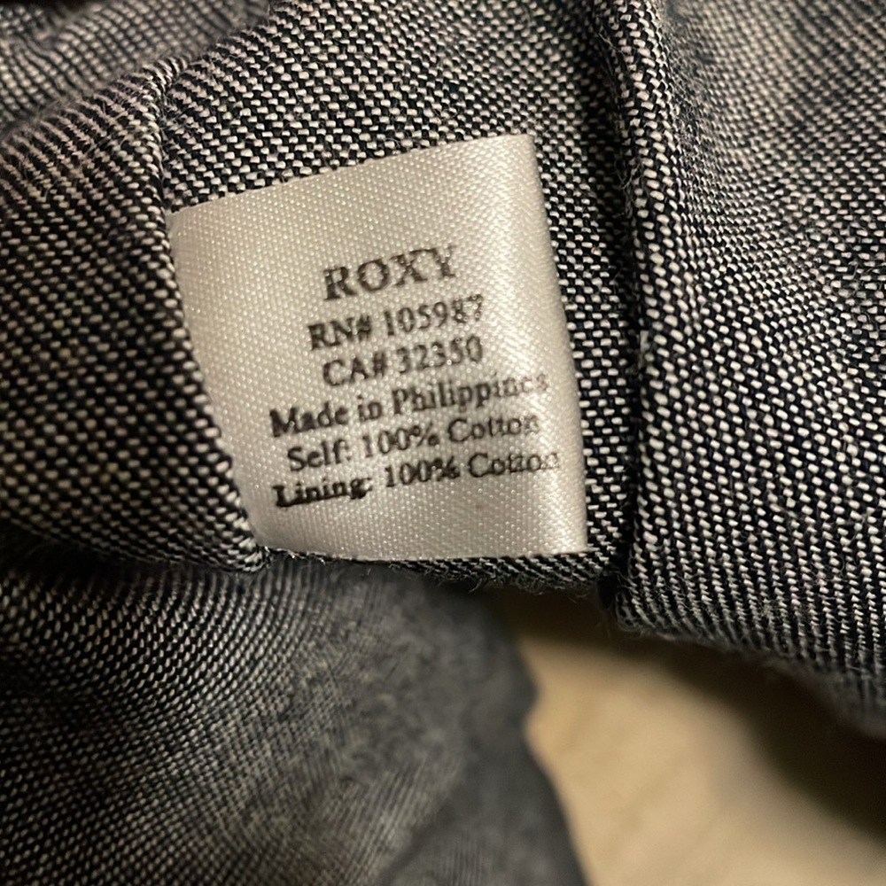 Denim Roxy Beach Bag - Picture 6 of 7